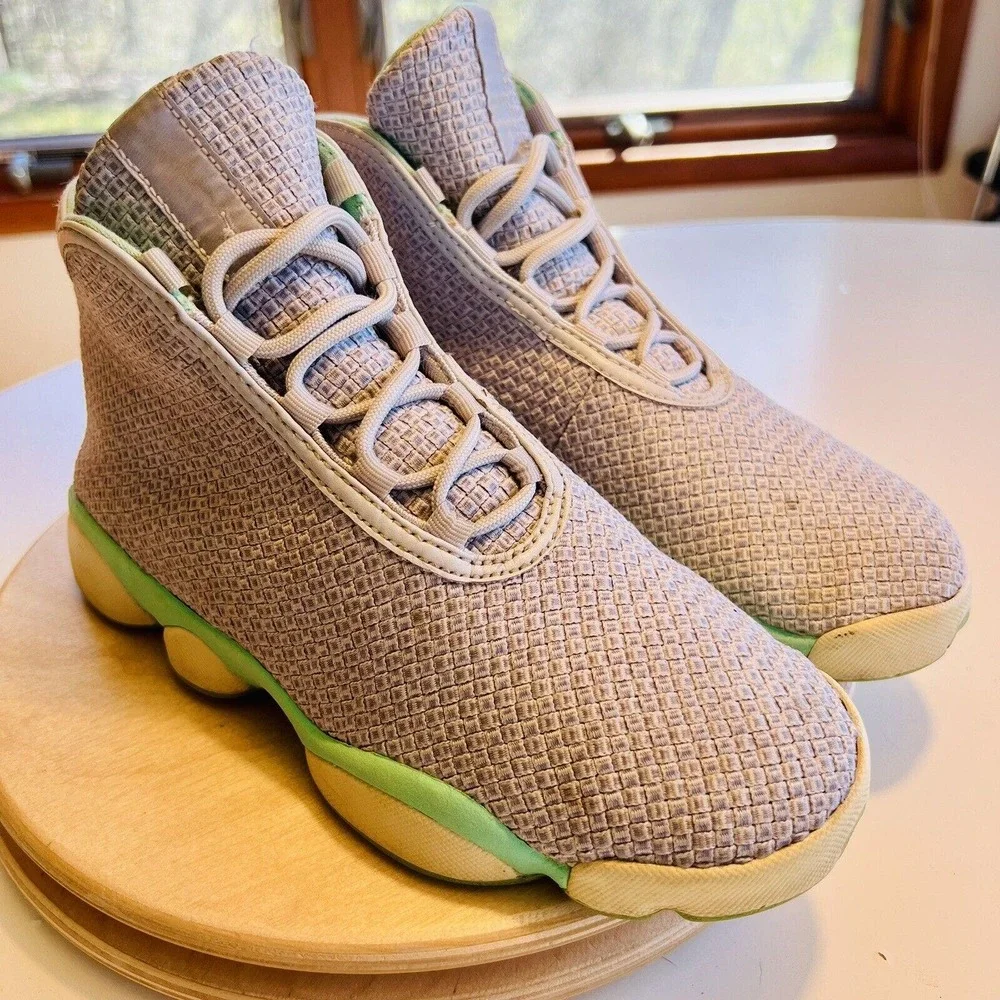 Nike Jordan Horizon GG 819848-014 Gray Mint Sneakers Shoes Size 6y Or Womens 7.5